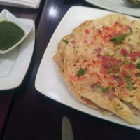 Naan with Chutney