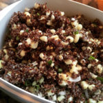 Scallion Roasted Corn Quinoa Salad