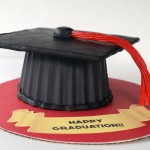 Jumbo Graduation Cap Cupcake