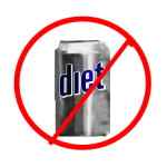 Diet soda can 