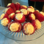 Cheesecake Filled Strawberries