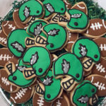 Football Helmet Cookies