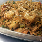 Asian Noodles in Spicy Peanut Sauce
