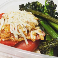 Chicken Parm Stuffed Peppers