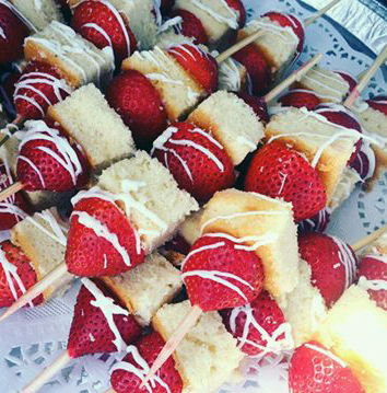 Strawberry Shortcake Kabobs